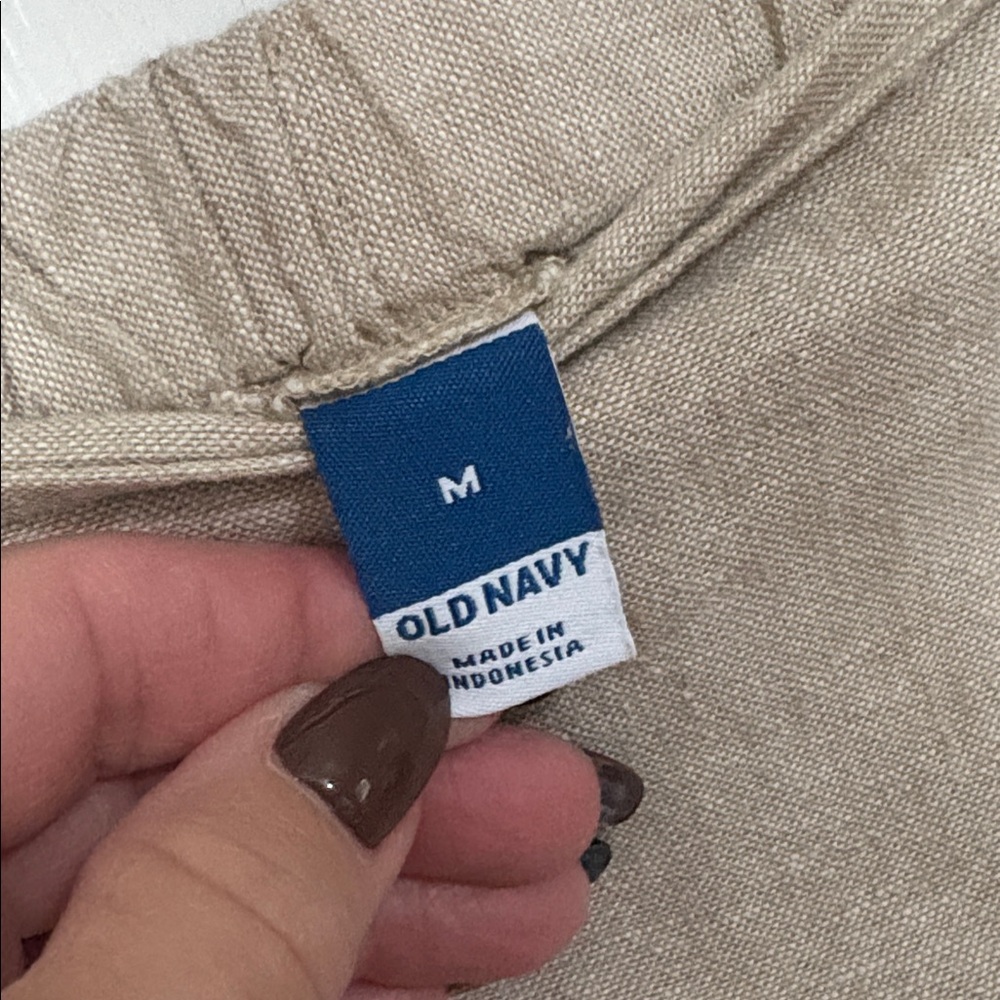 Old Navy Tan Wrap Skort - Picture 3 of 7